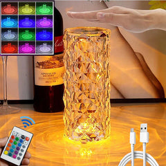 Modern Crystal Table Lamp