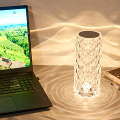 Modern Crystal Table Lamp