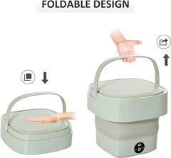 Foldable Mini Laundry Machine, Perfect for camping