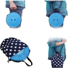 Adjustable Height Folding Stool