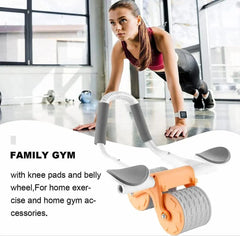 Fitness 2-in-1 Abs Roller Wheel