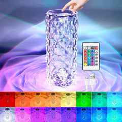 Modern Crystal Table Lamp