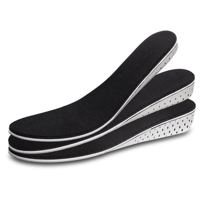 Men Women Invisible Height Increase Insoles Heel Lift Taller Shoe